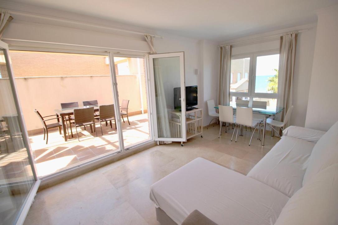 Atico Con Piscina Privada En Primera Linea Apartment Denia Ngoại thất bức ảnh